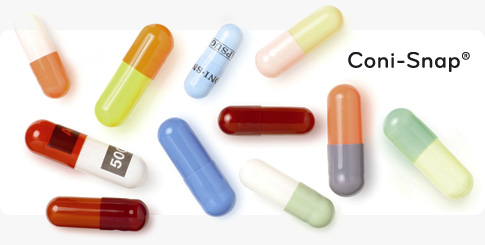 Coni-Snap Hard Gelatin Capsules
